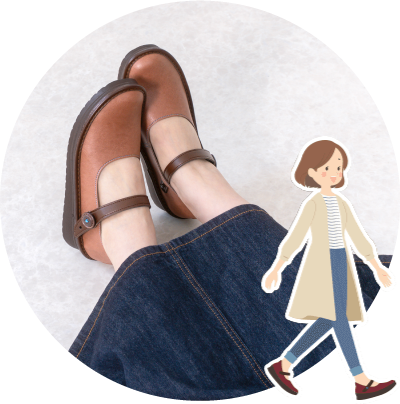 複数のコンフォートスニーカー カヤックが映った商品写真